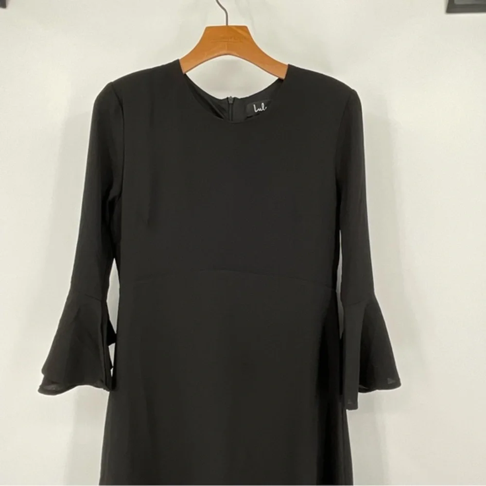 Lulus Black Long‎ Sleeve Dress Size Medium I2 - Picture 8 of 9